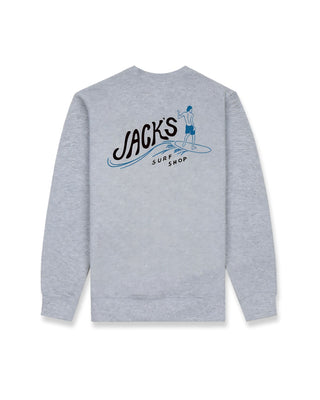 Bobber Summer Series Crewneck Sweatshirt - Heather Grey