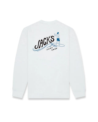 Bobber Summer Series Crewneck Sweatshirt - White