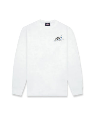 Bobber Summer Series Crewneck Sweatshirt - White