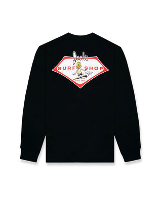 Little Dude Summer Series Crewneck Sweatshirt - Black