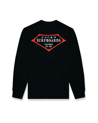 Retro Lam Summer Series Crewneck Sweatshirt - Black