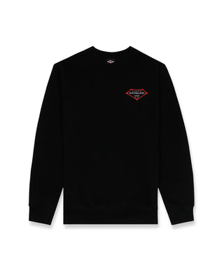 Retro Lam Summer Series Crewneck Sweatshirt - Black