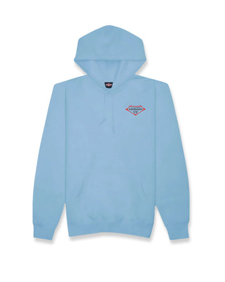 Retro Lam Summer Series Pullover Hoodie - Light Blue