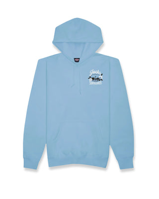 Tip Toe Summer Series Pullover Hoodie - Light Blue