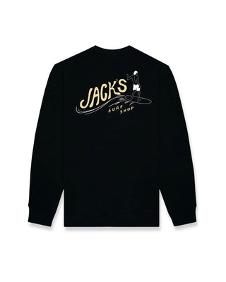 Bobber Summer Series Crewneck Sweatshirt - Black