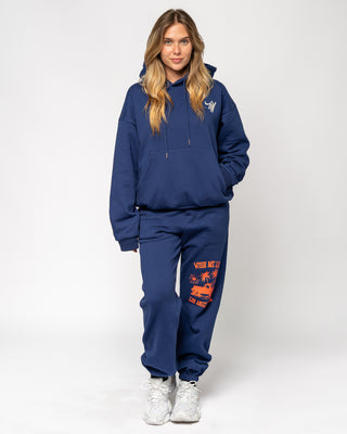 Wish Me Luck Women's Sunny Ride Pants - Blue