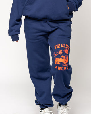 Wish Me Luck Women's Sunny Ride Pants - Blue