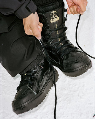 Vans Men's Super Standard Snowboard Boot - Ryo Aizawa Black/Snake