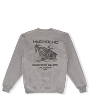 Muchacho Men's Surf Shark Crewneck Sweatshirt