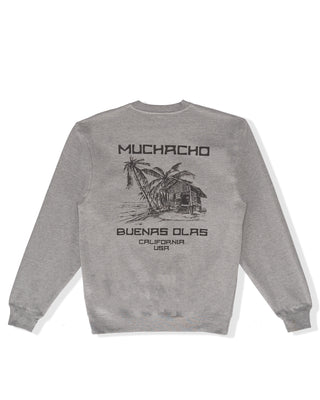 Muchacho Men's Surf Shark Crewneck Sweatshirt