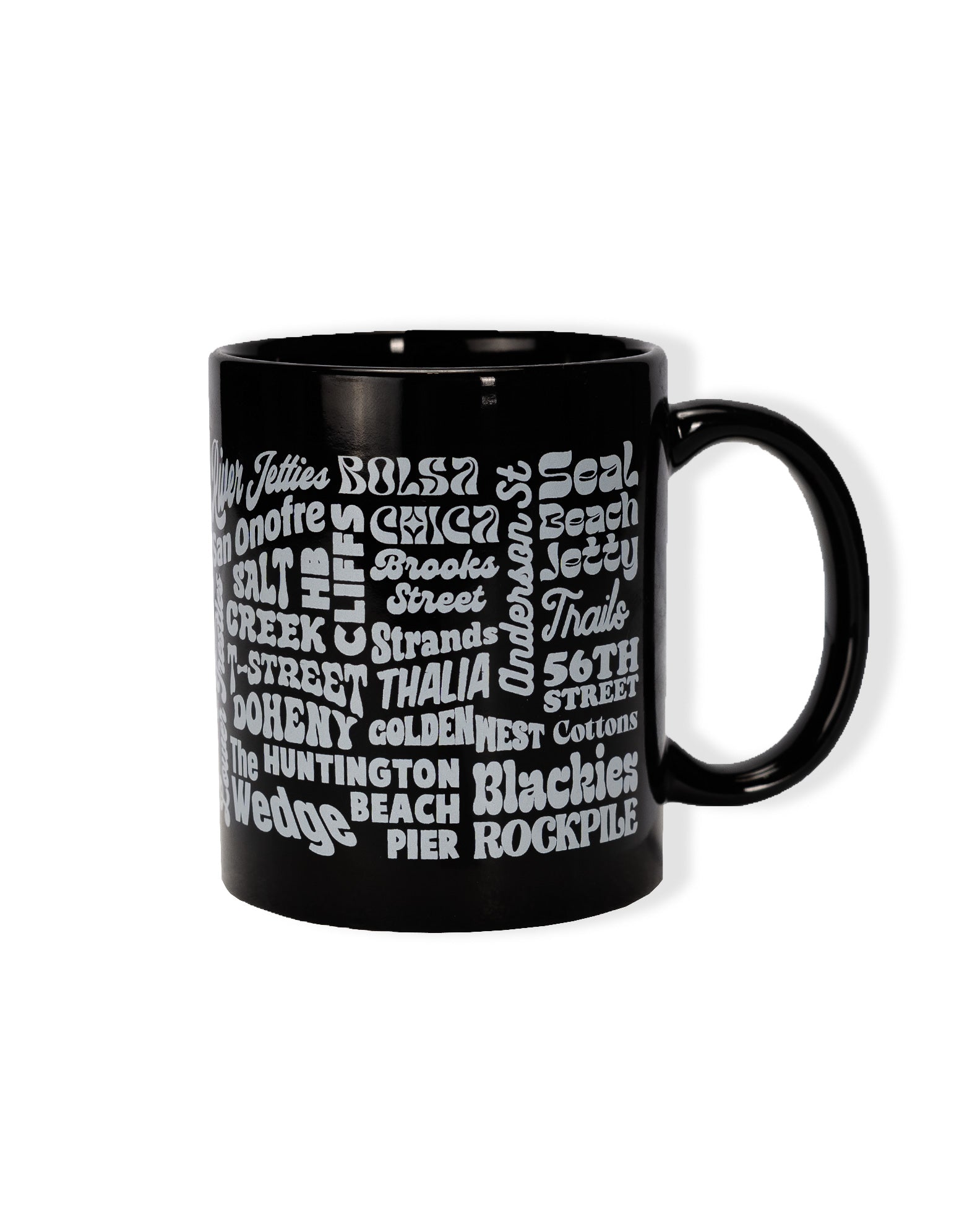 Jack's Surfboards Surf Spots Mug