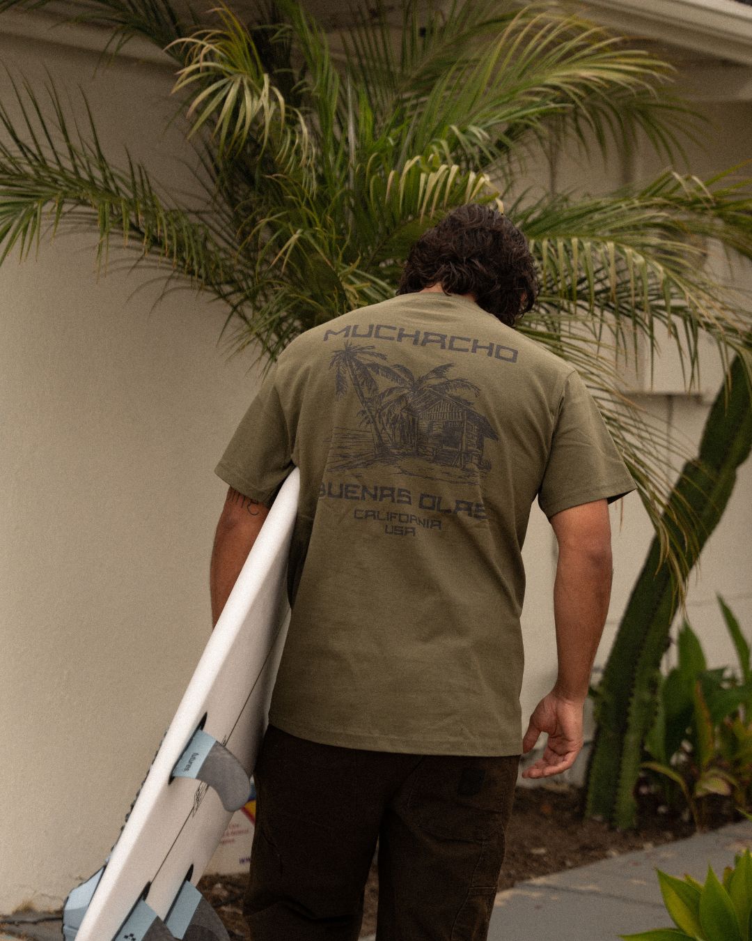 Surf Shack Short Sleeve Tee - Military