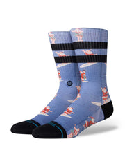 Stance Surfing Santa Crew Socks