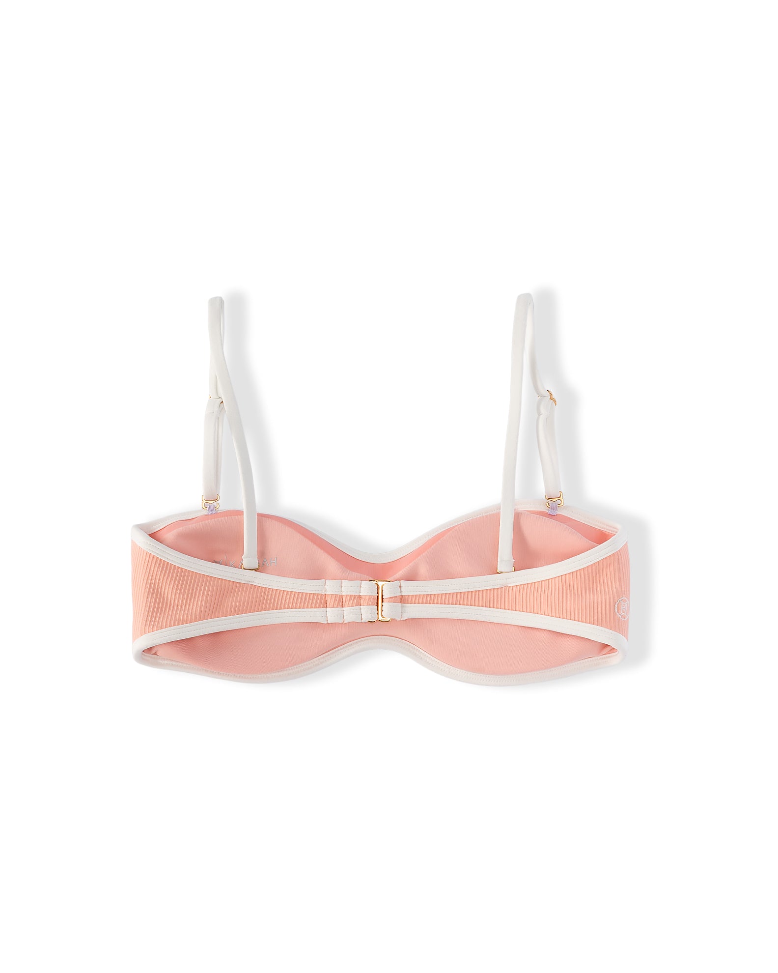 Youth Sydney Ribbed Swim Set - Soft Coral/Cloud
