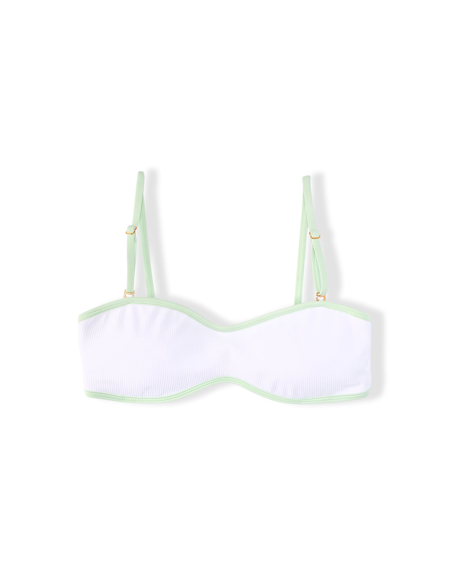 Youth Sydney Ribbed Swim Set - Cloud/Mint