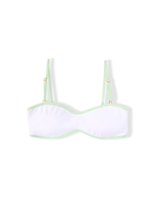 Youth Sydney Ribbed Swim Set - Cloud/Mint