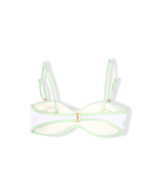 Youth Sydney Ribbed Swim Set - Cloud/Mint