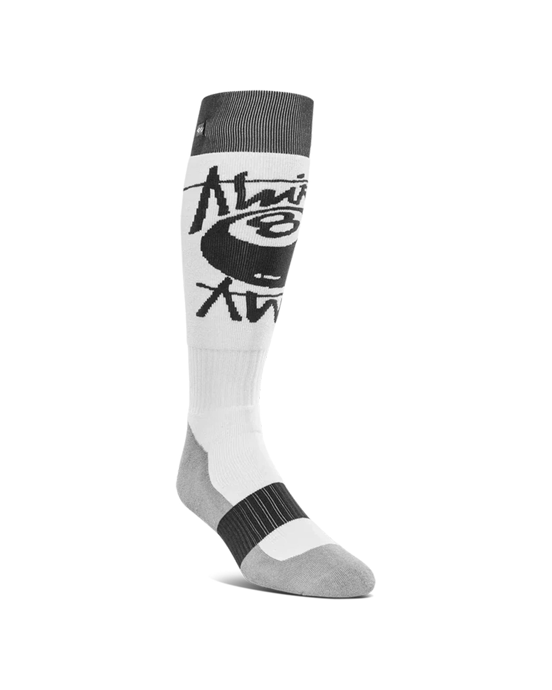 Halo Snow Socks - White/Black