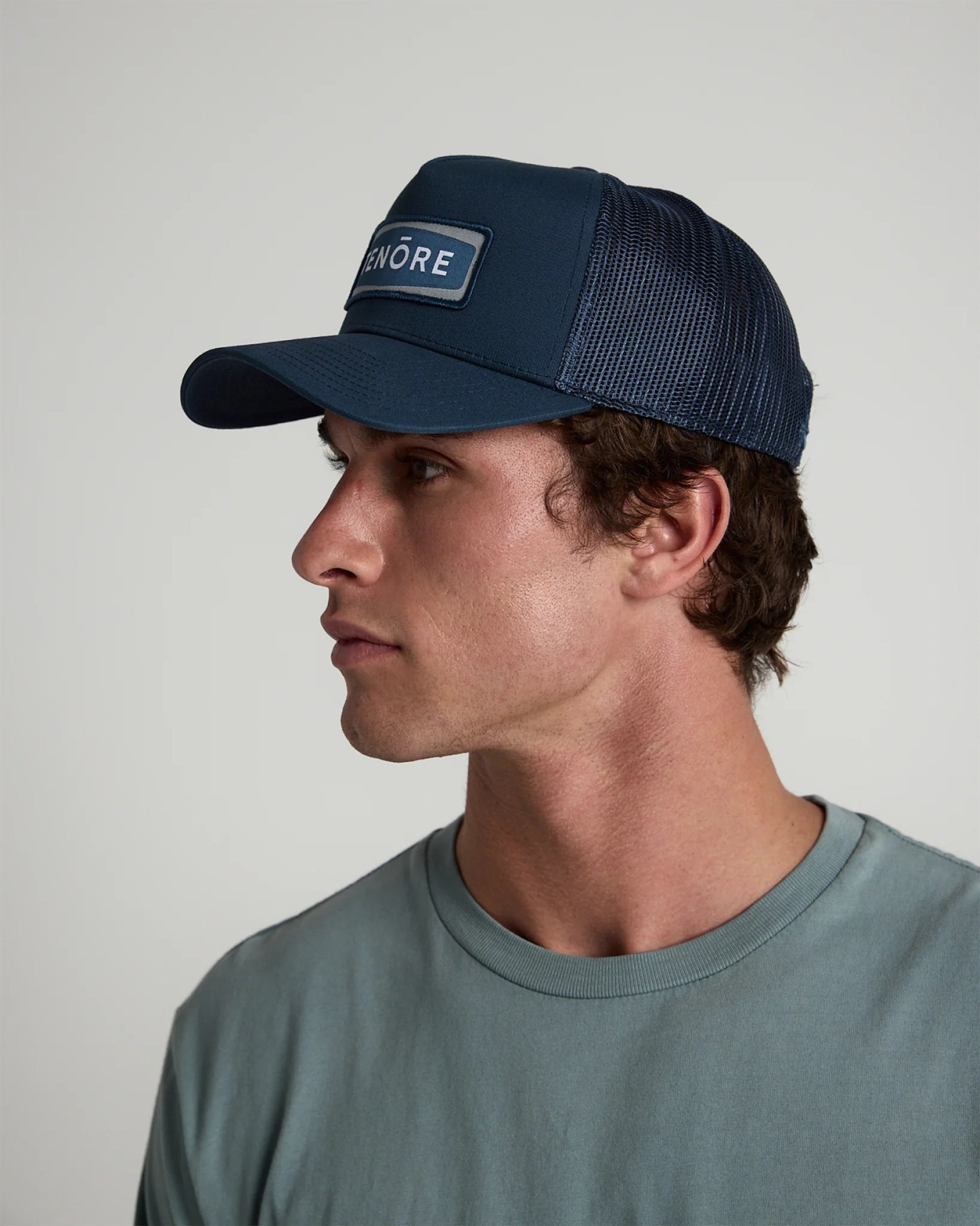 Tenore Bedford Stadium Trucker Hat - Navy