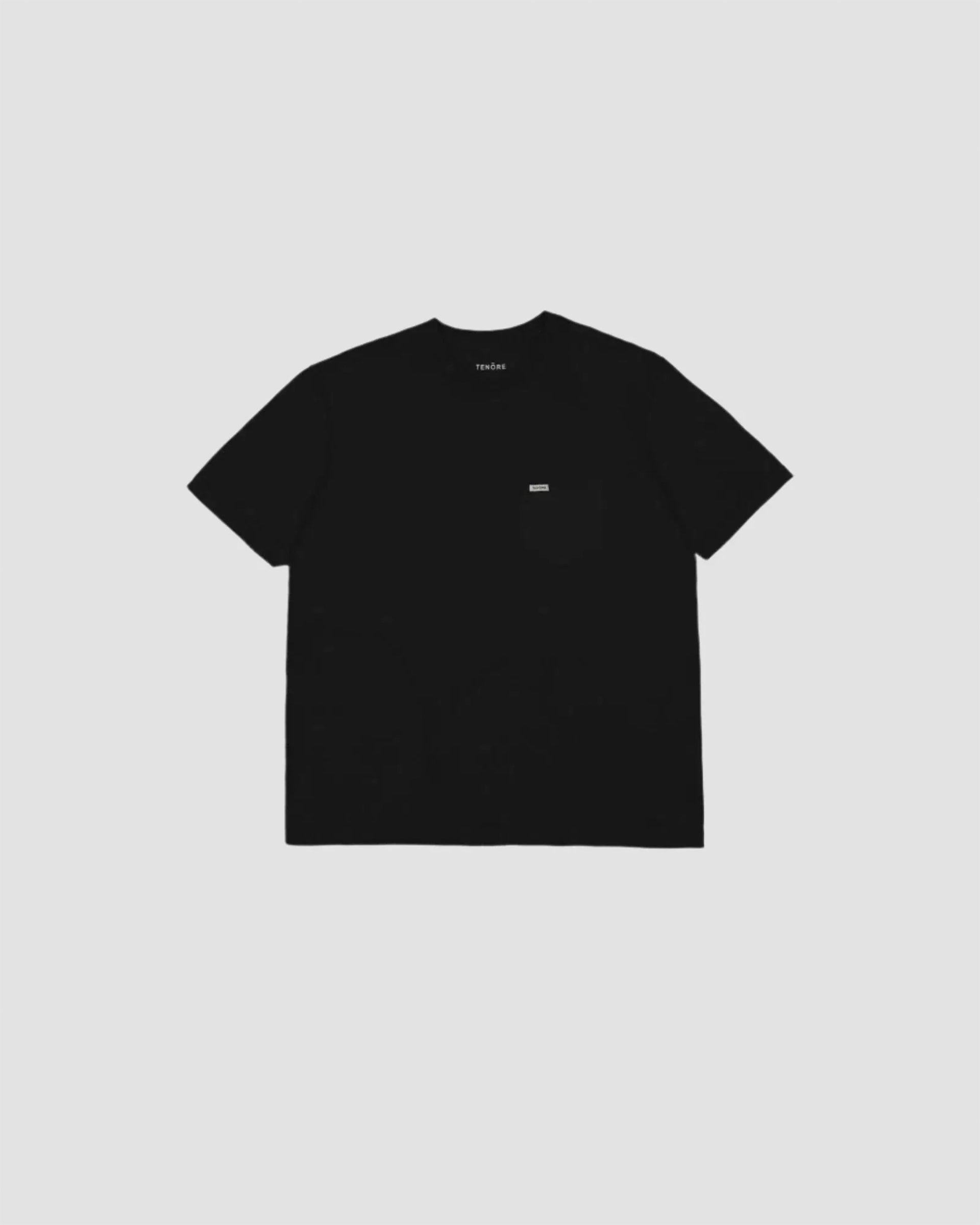 Tenore Classic Pocket Short Sleeve T-Shirt - Black