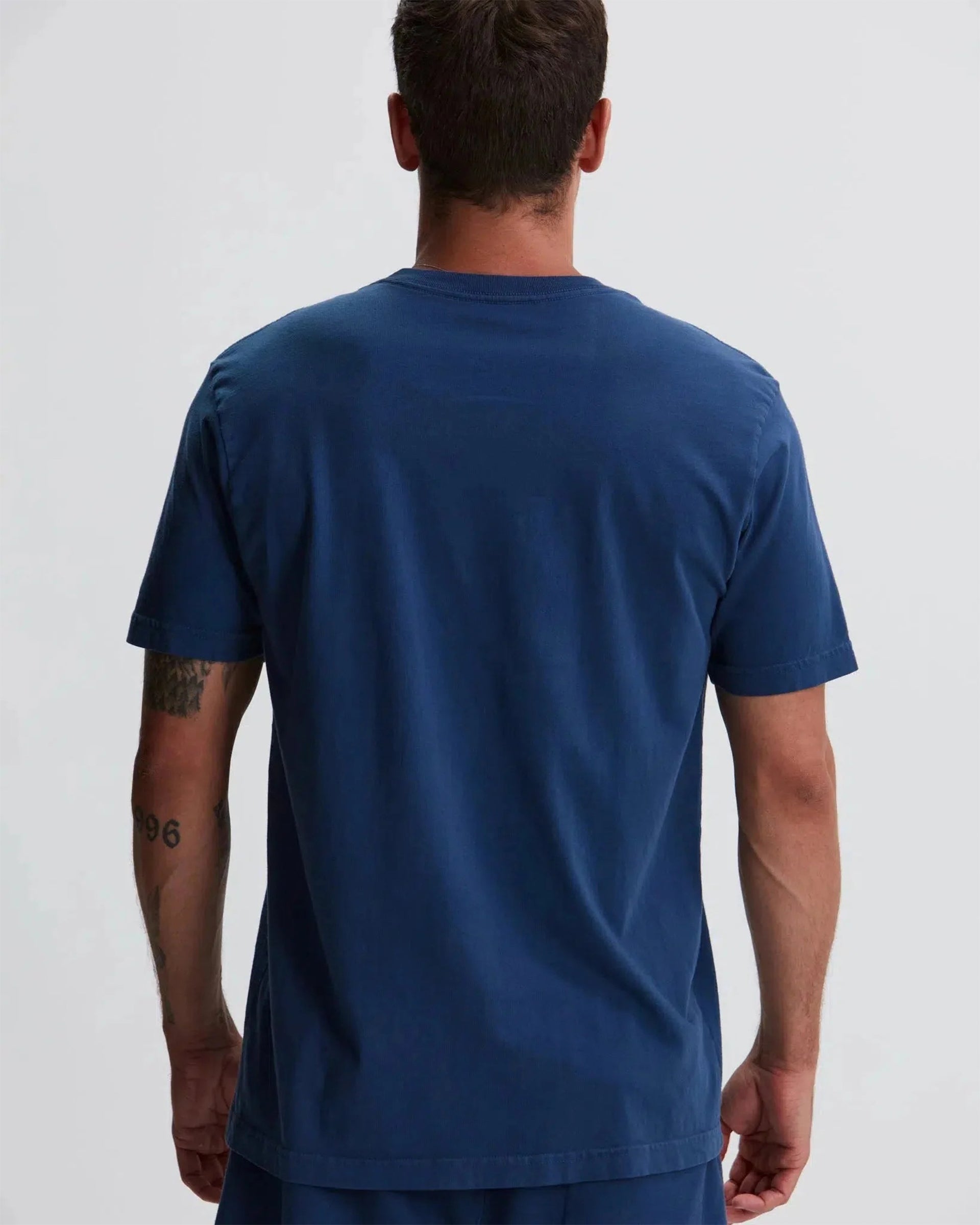 Tenore Classic Pocket Short Sleeve T-Shirt - Navy
