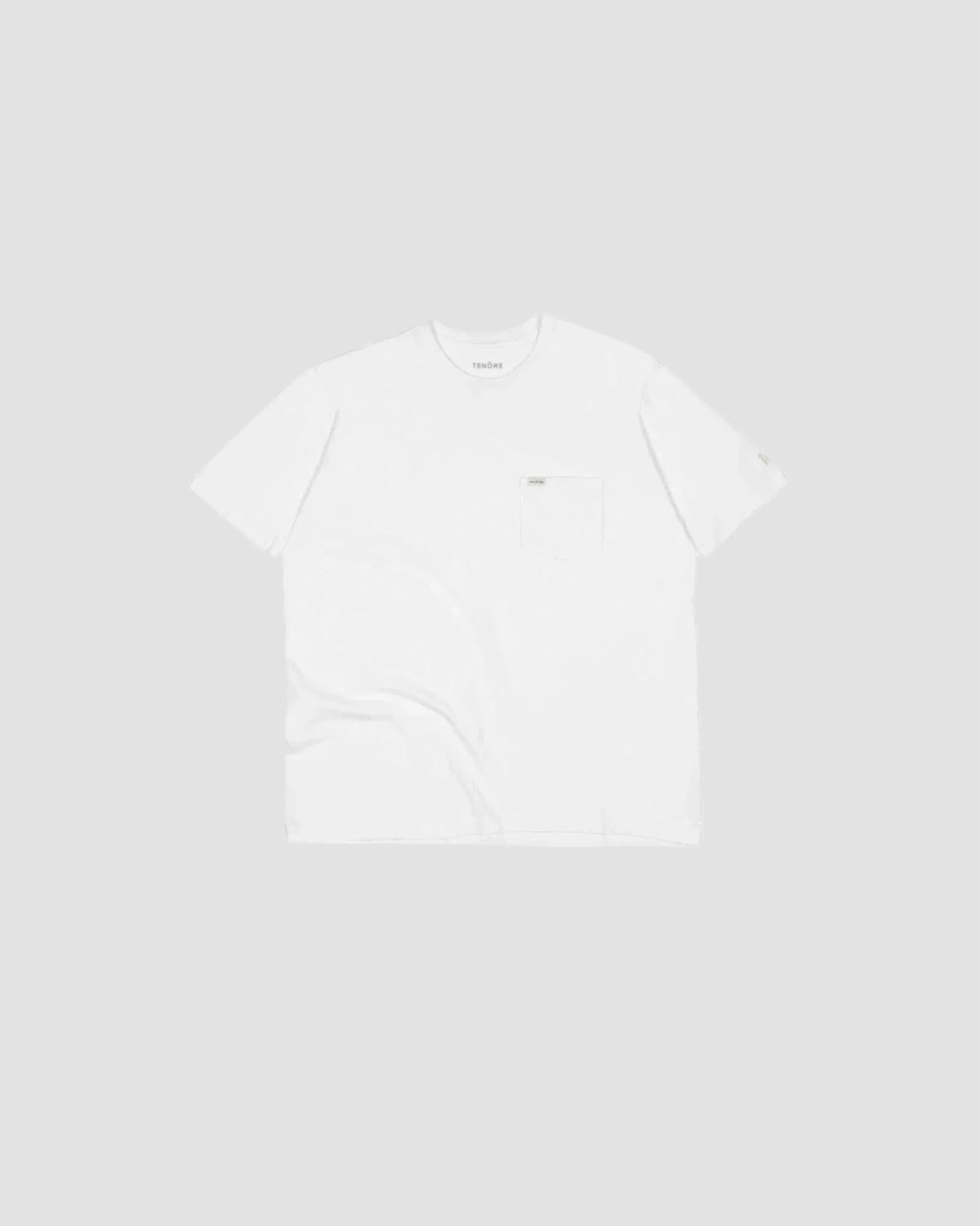 Tenore Classic Pocket Short Sleeve T-Shirt - White