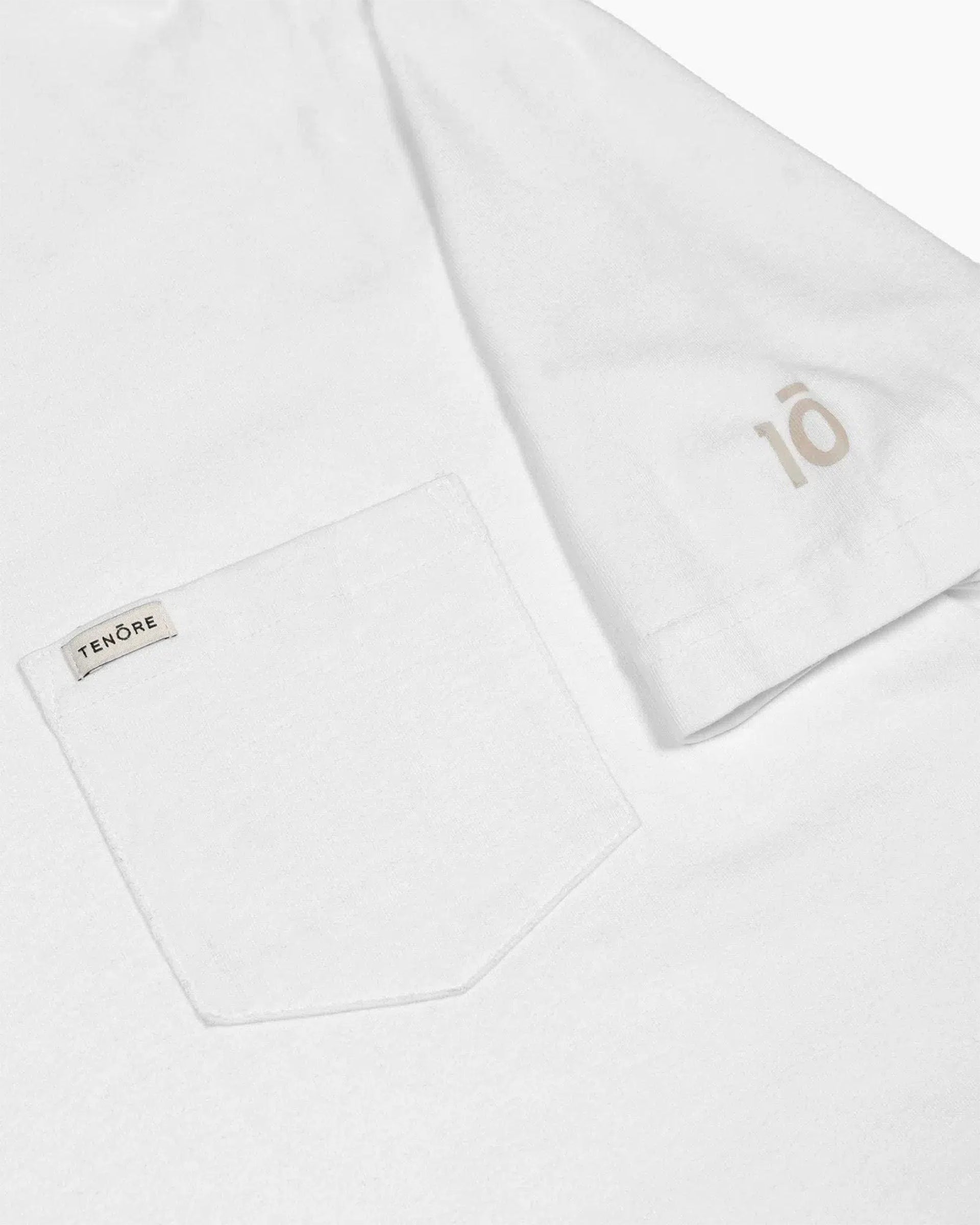 Tenore Classic Pocket Short Sleeve T-Shirt - White