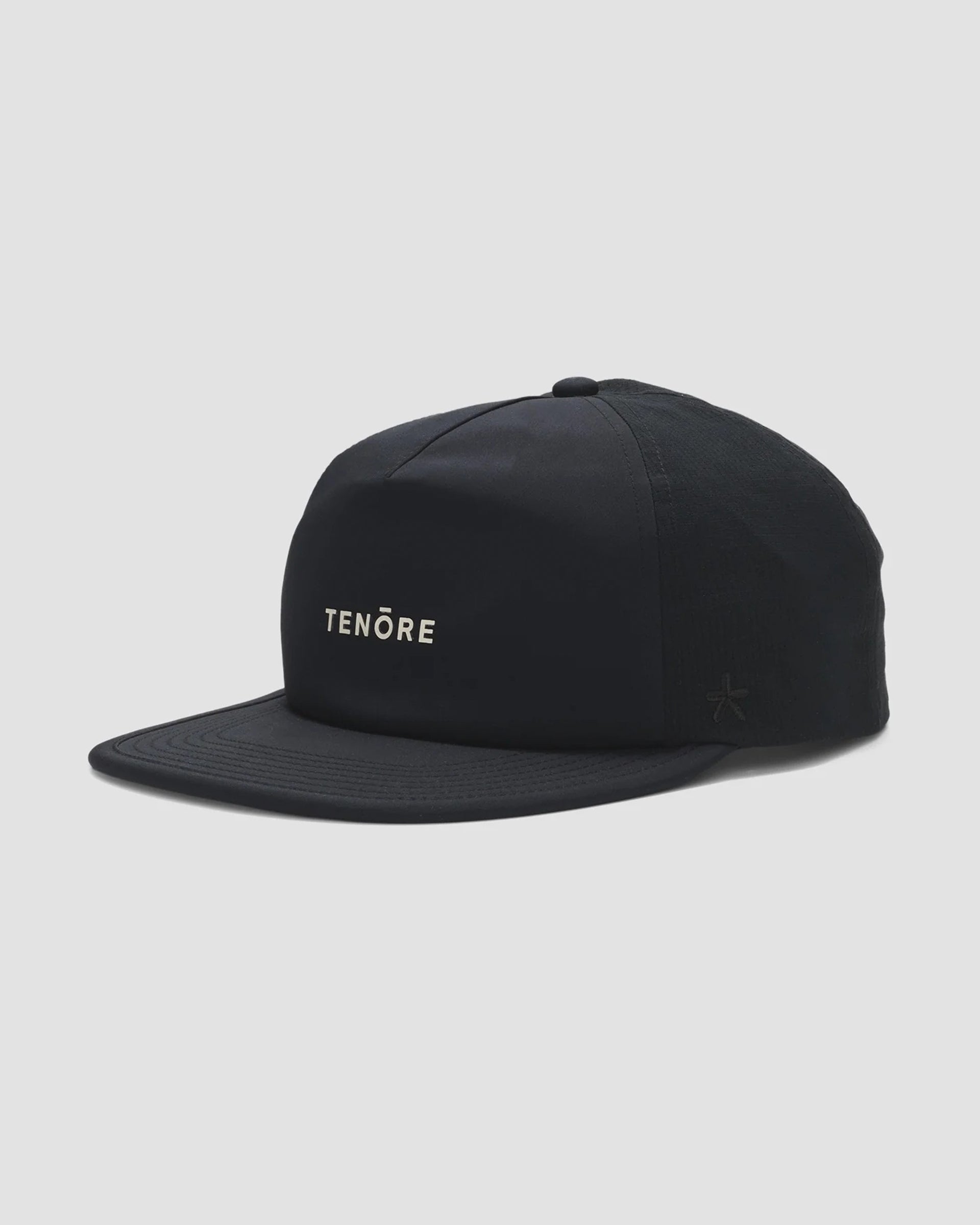Tenore Dissolve Mesh Snapback Hat - Black