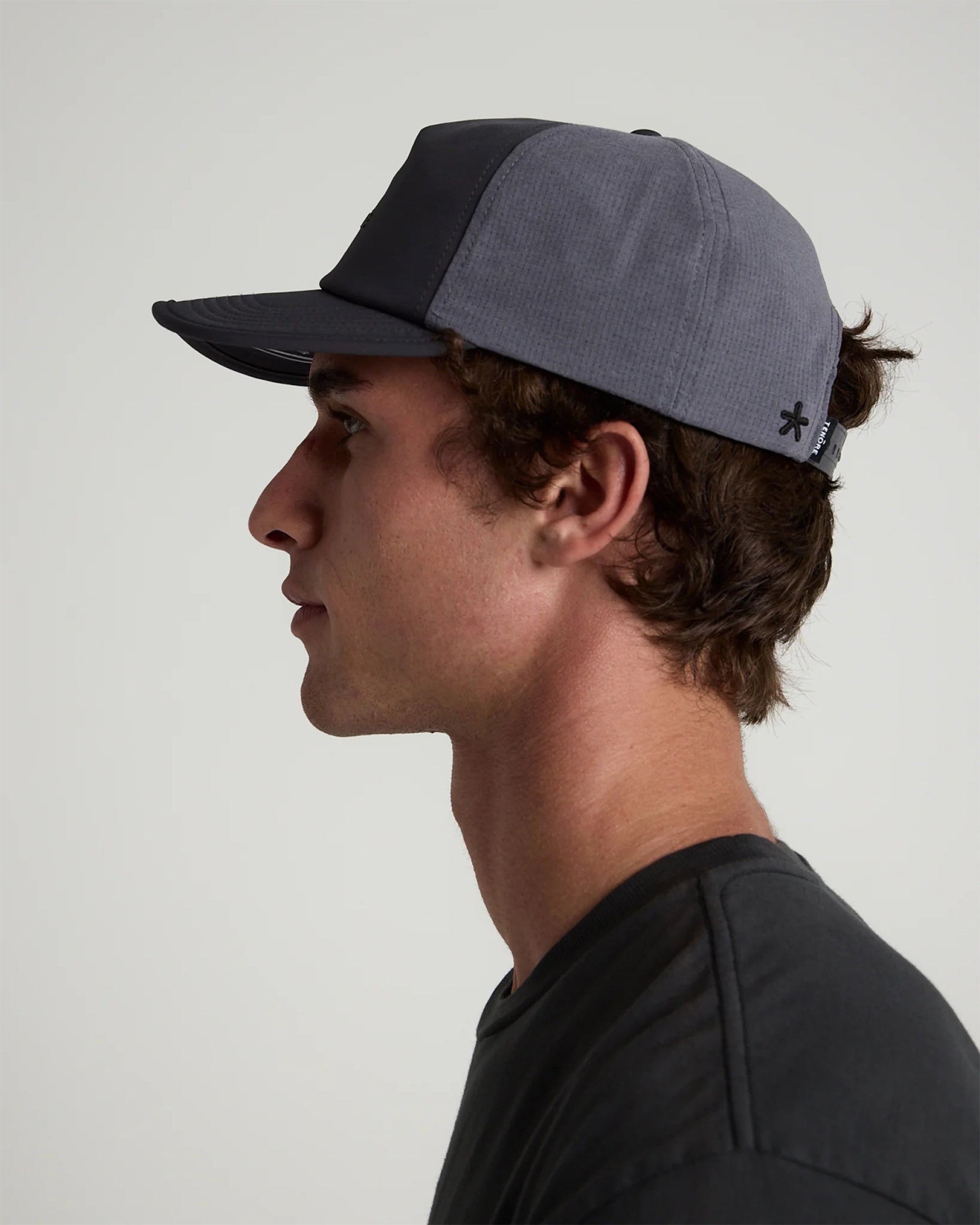 Tenore Dissolve Mesh Snapback Hat - Woodland Grey