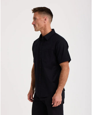 Everyday Oxford S/S Shirt - Pitch Black