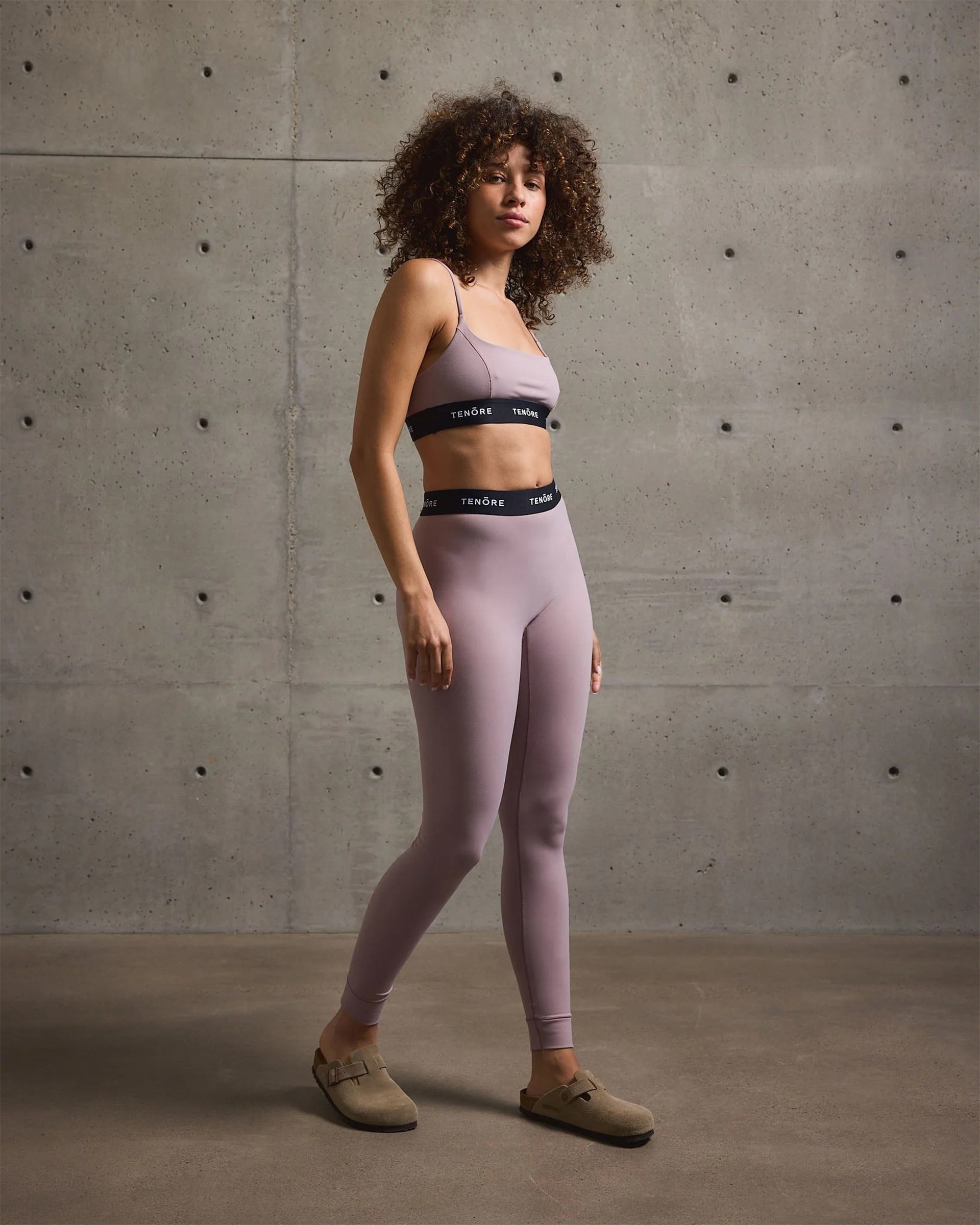 Tenore Women's Logo 7/8 Legging - Zinc