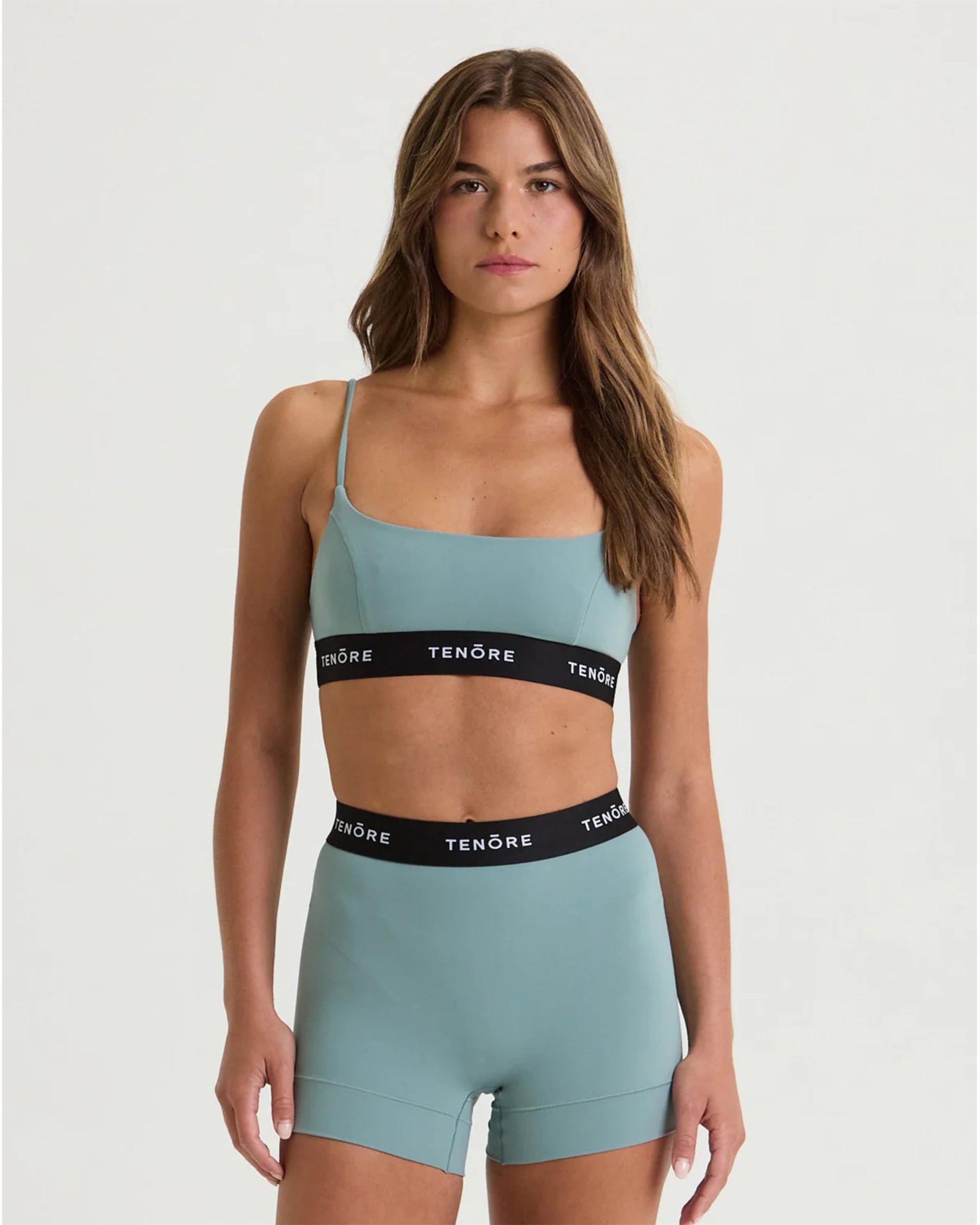 Tenore Women's Logo Bralette - Stormy Sea