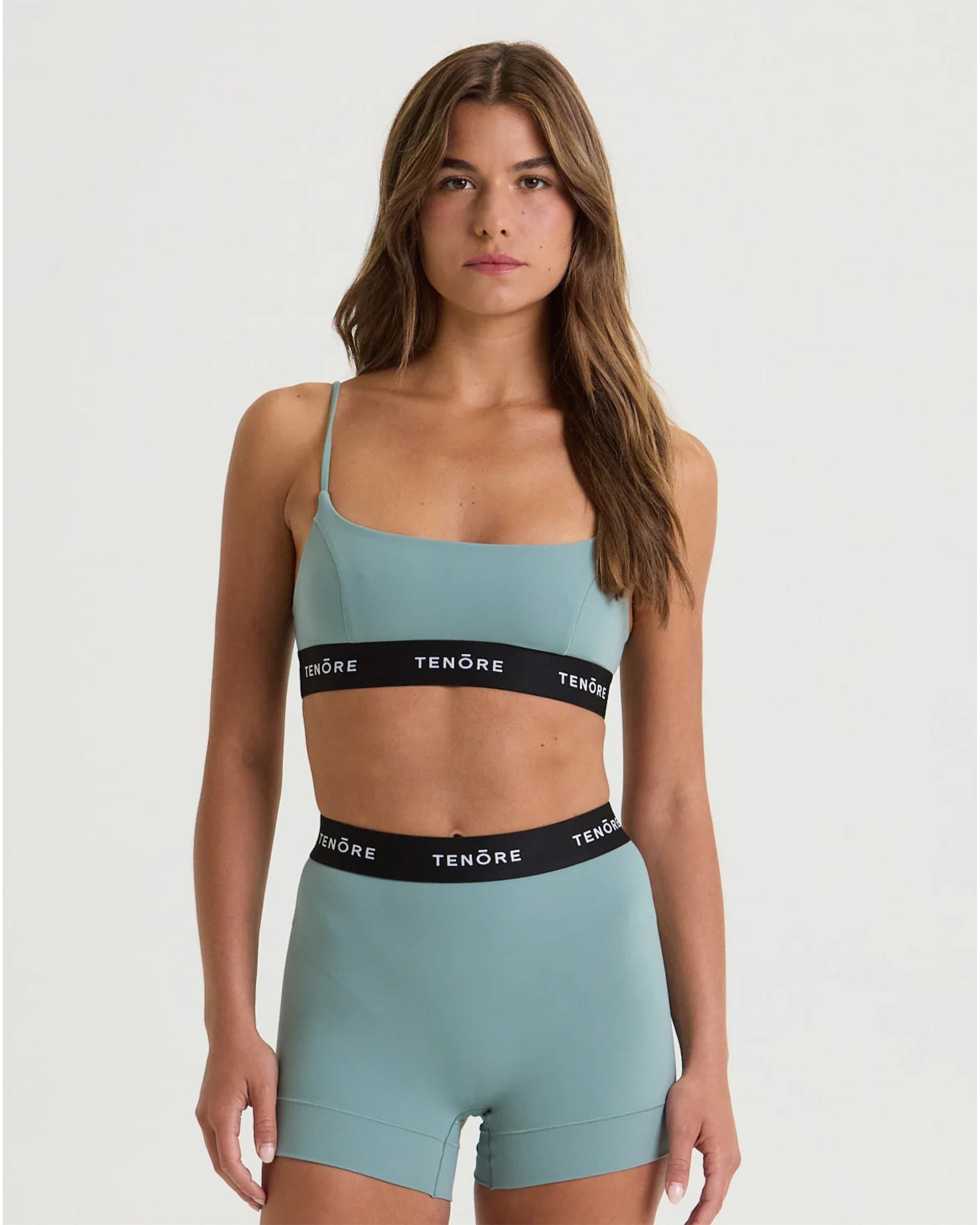 Tenore Women's Logo Bralette - Stormy Sea