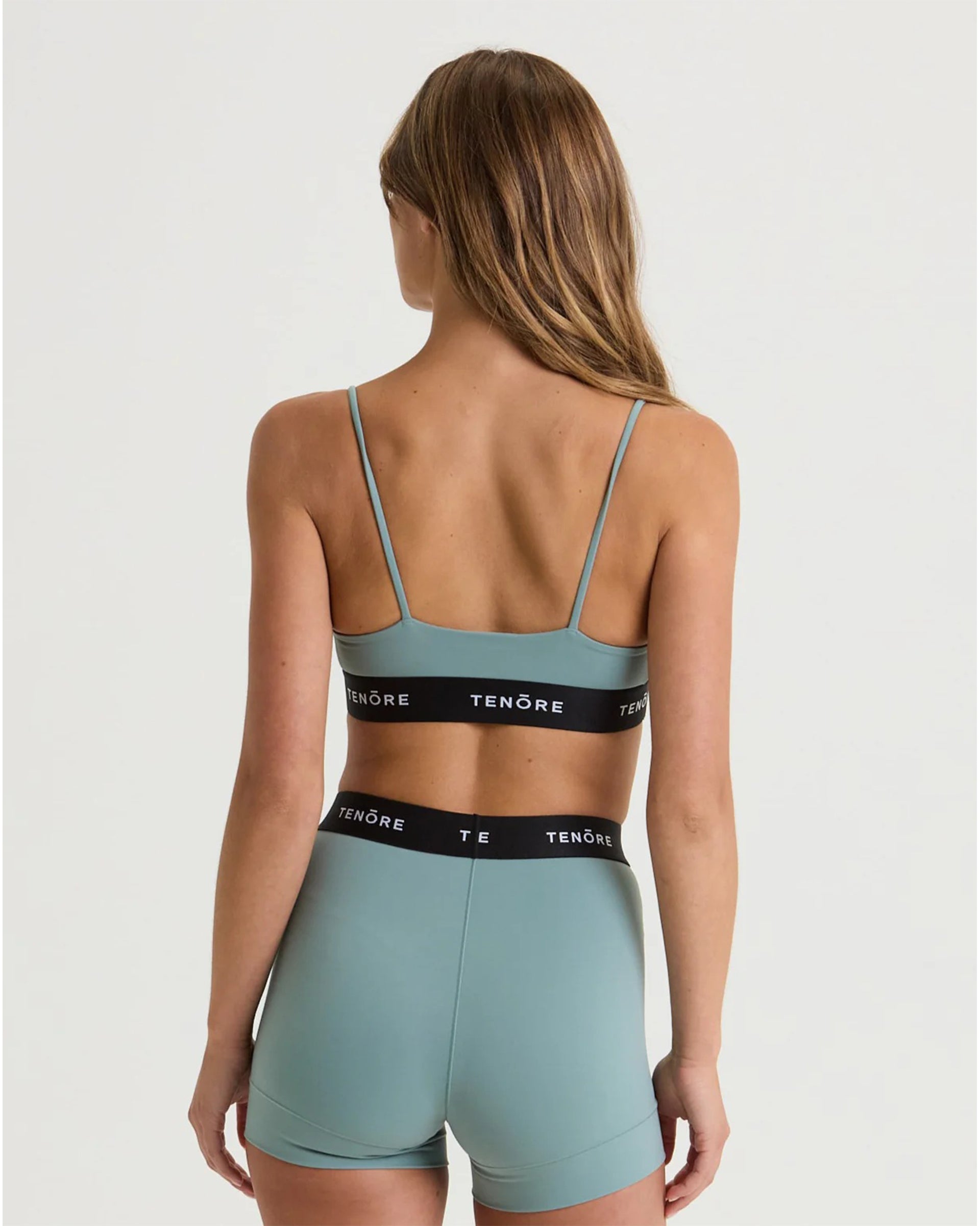 Tenore Women's Logo Bralette - Stormy Sea