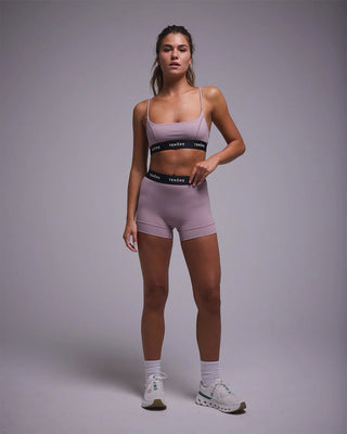 Tenore Women's Logo Bralette - Zinc