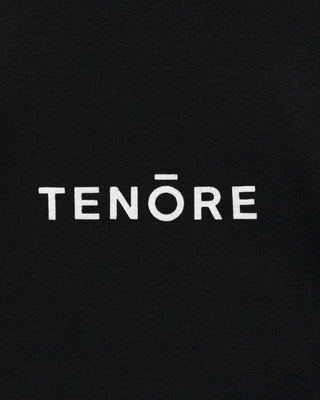 Tenore Logo Fleece Hoodie - Black