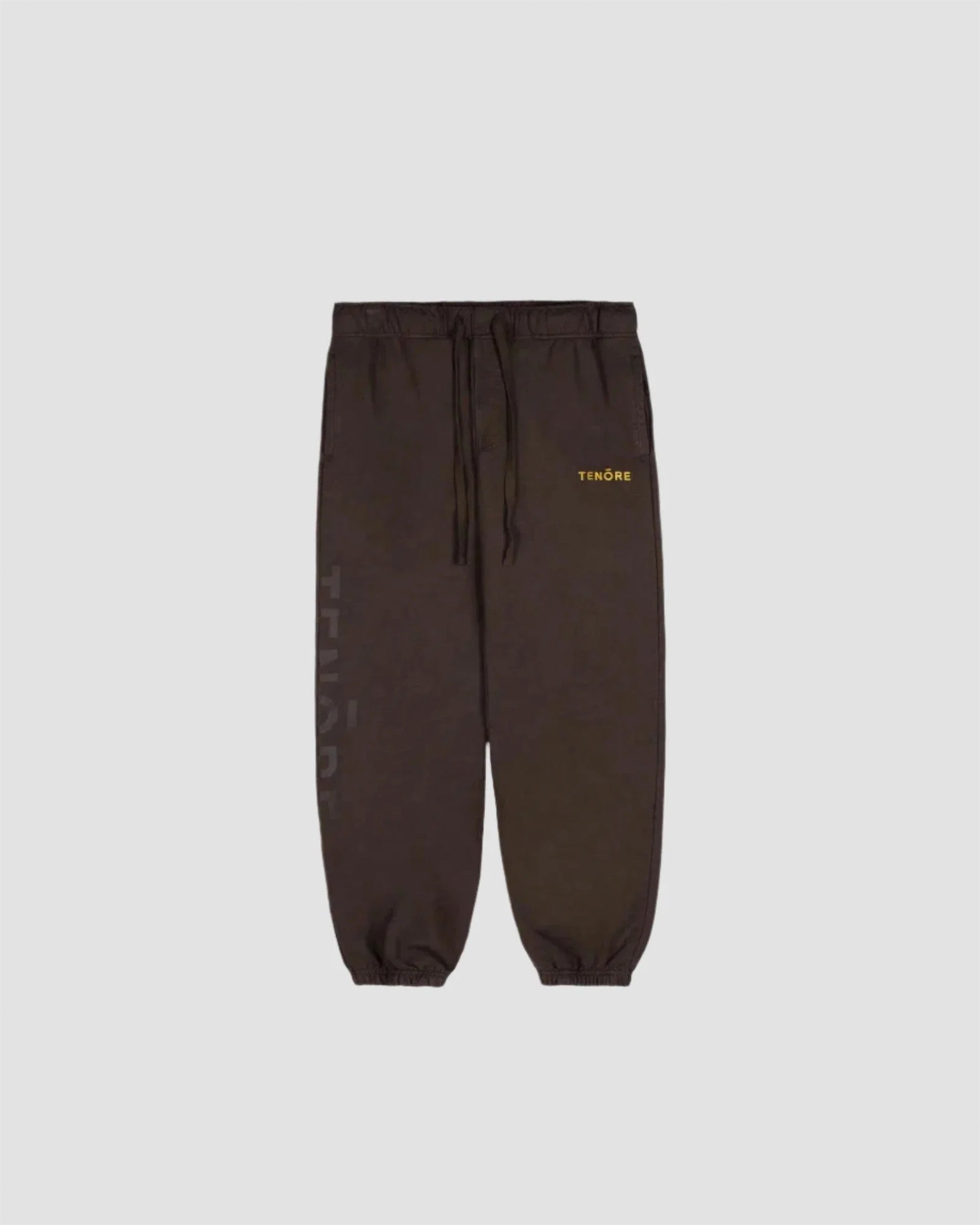 Tenore Logo Fleece Sweatpant - Bark