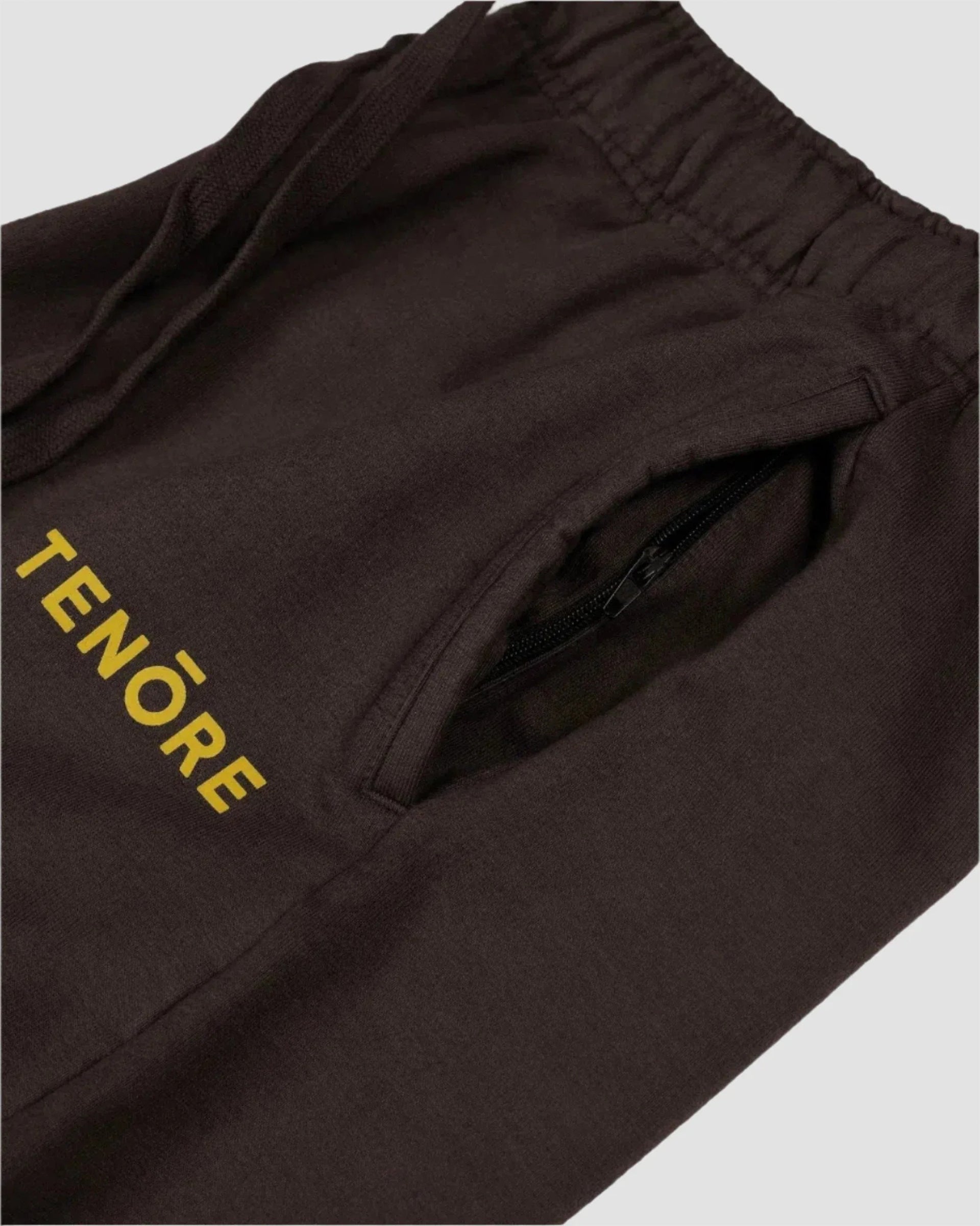 Tenore Logo Fleece Sweatpant - Bark