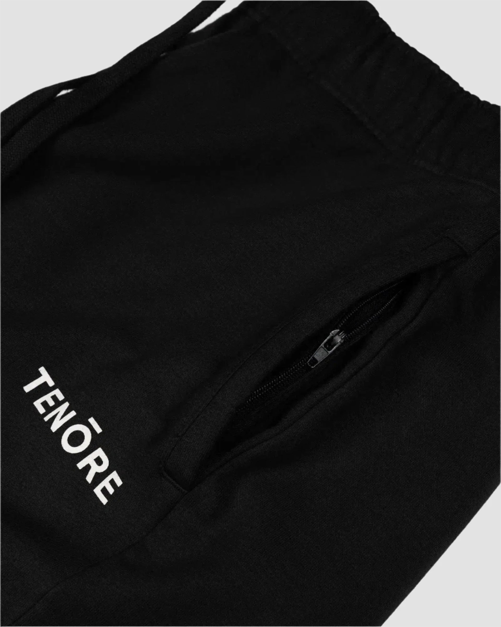 Tenore Logo Fleece Sweatpant - Black