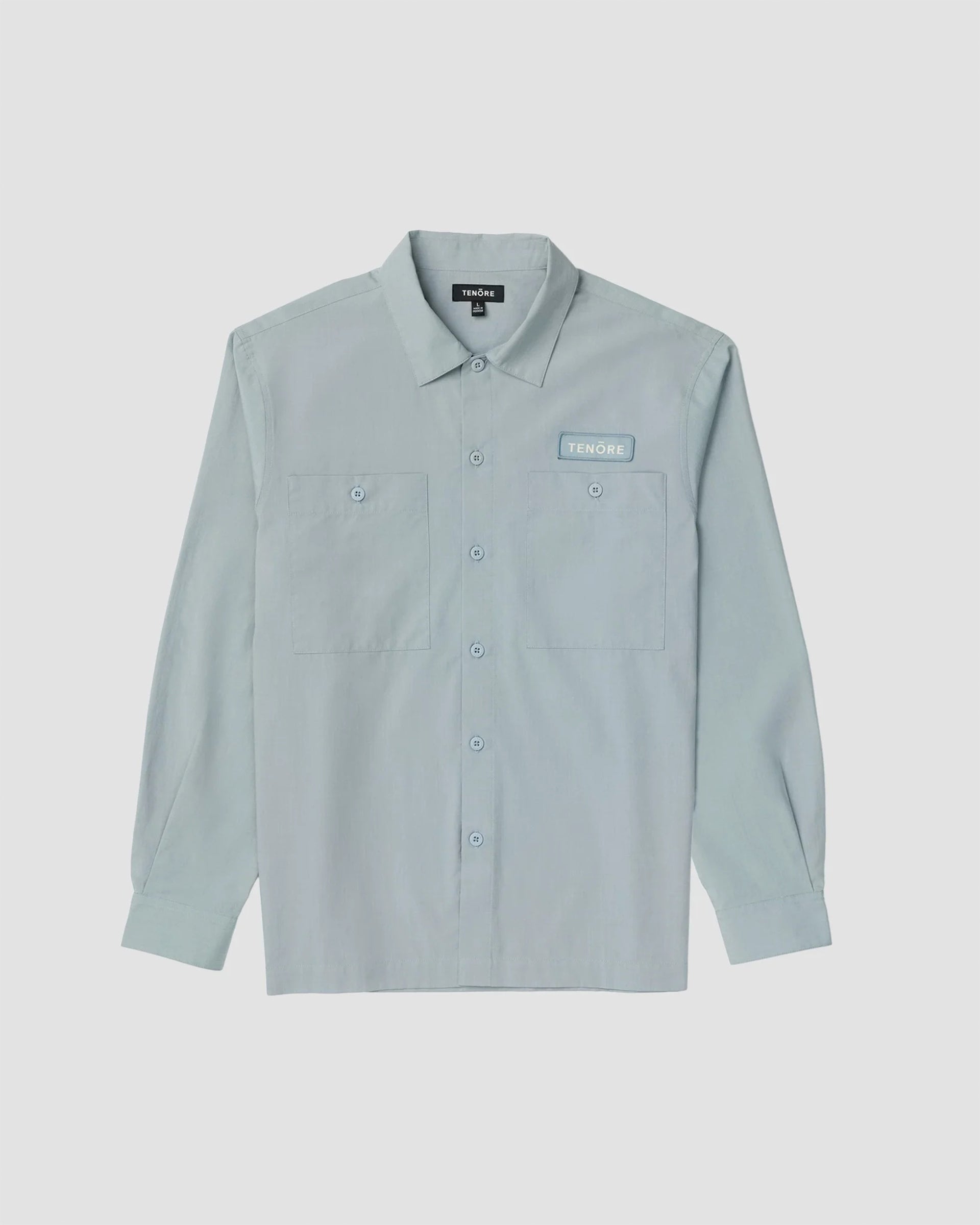 Tenore Long Sleeve Service Shirt - Stormy Sea