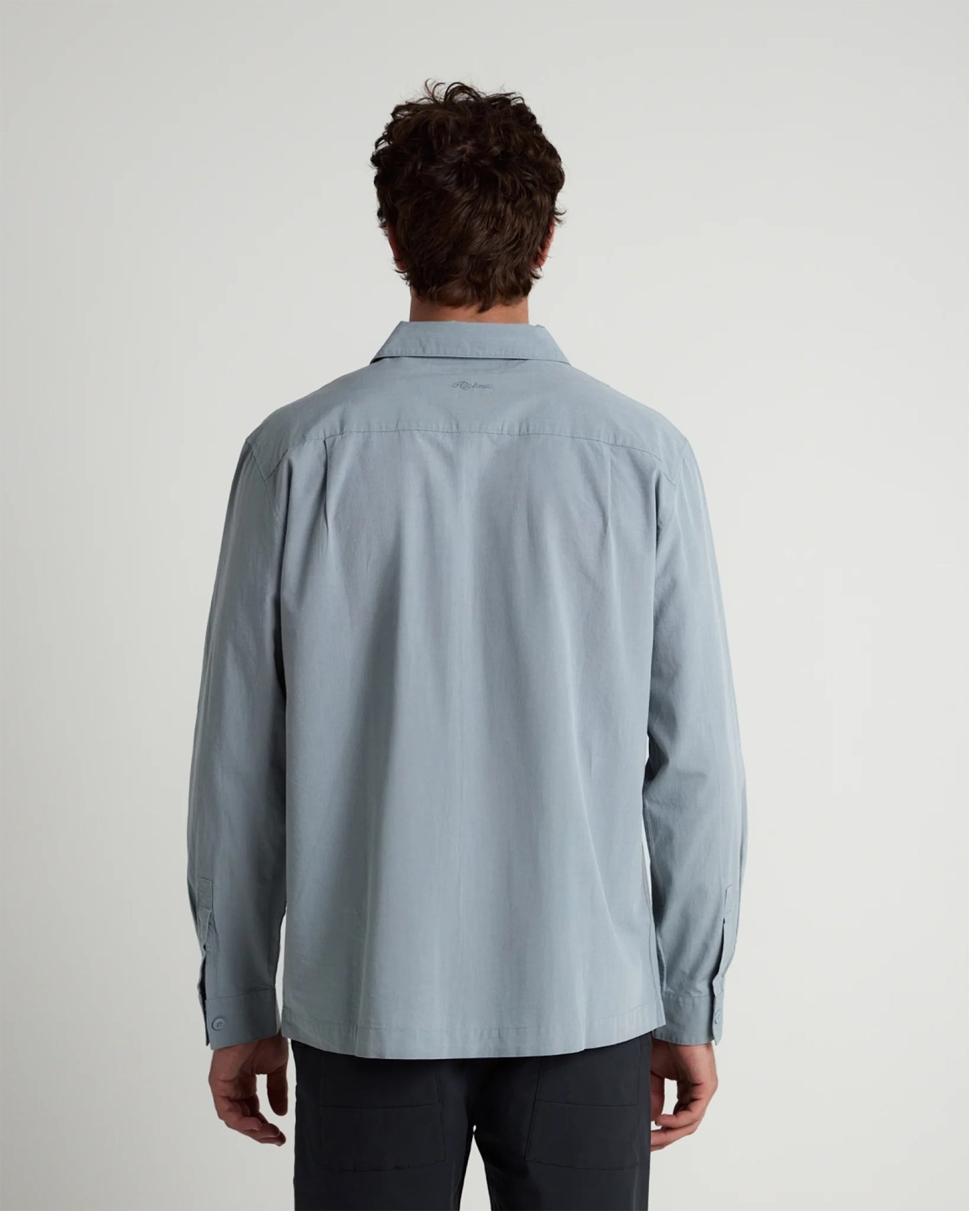 Tenore Long Sleeve Service Shirt - Stormy Sea