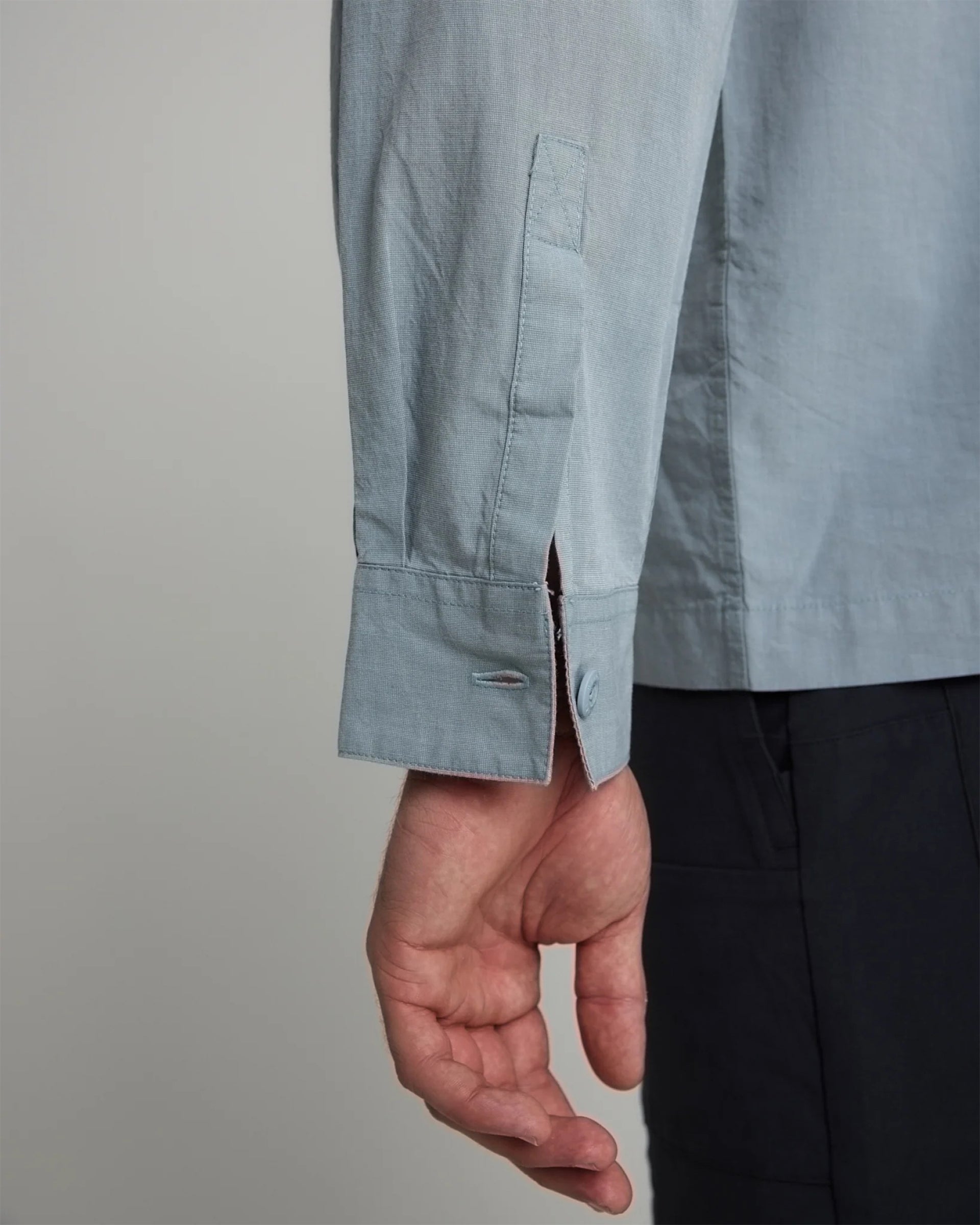 Tenore Long Sleeve Service Shirt - Stormy Sea