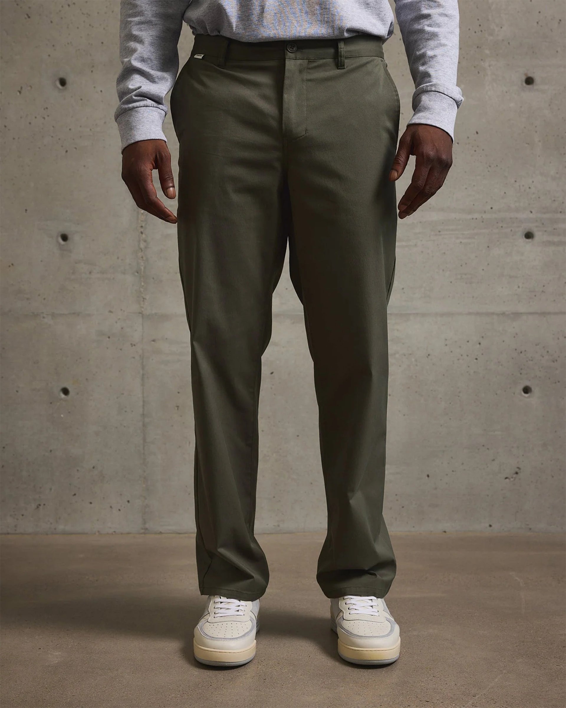 Tenore Twill Chino Pant - Olive