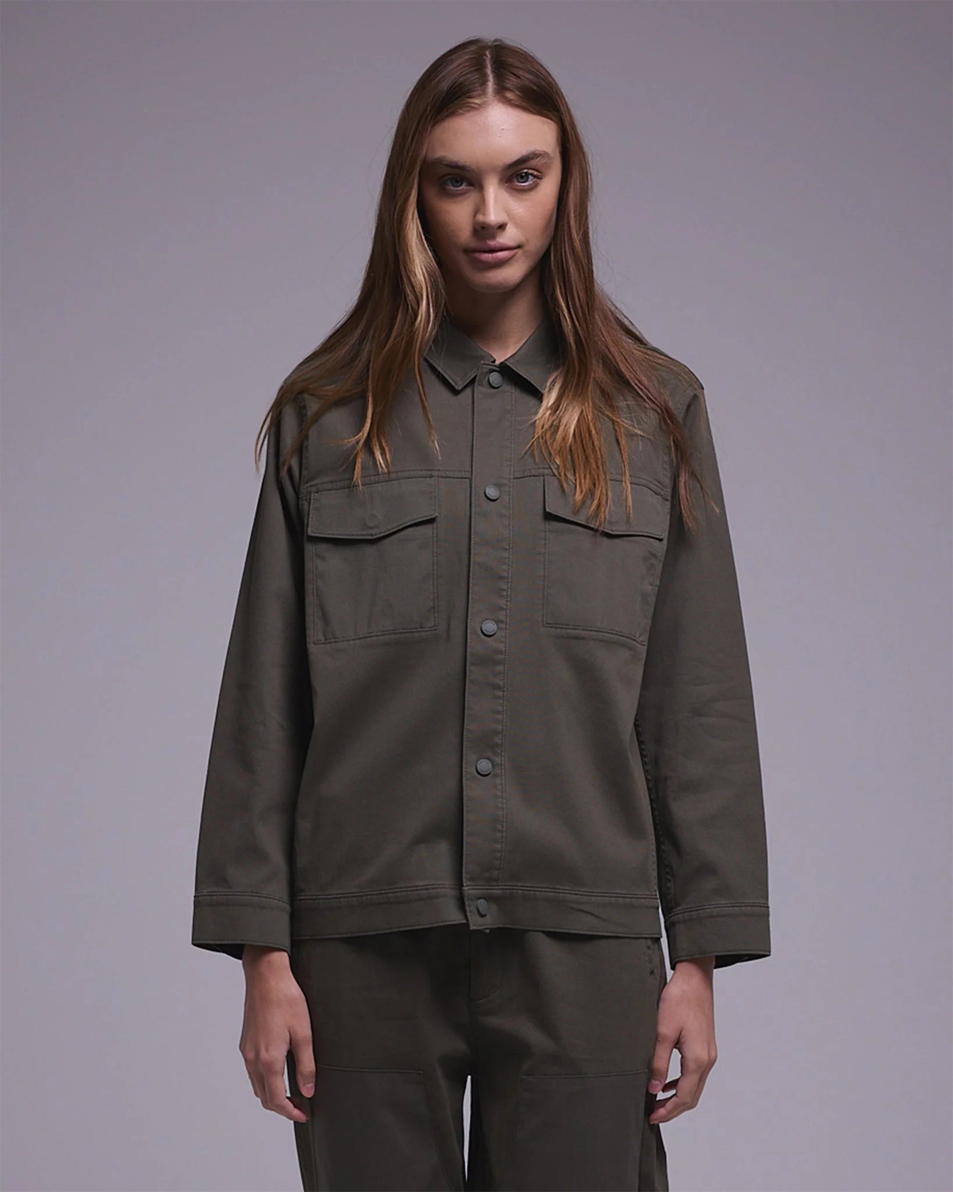 Tenore Women's Utility Jacket - Olive