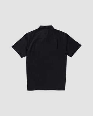 Tenore Utility Short Sleeve Shirt - Black
