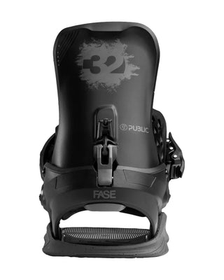 ThirtyTwo 2027 Basin Public Fase Bindings - Black/Grey