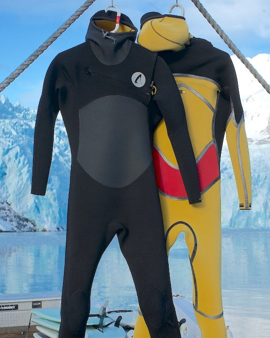 Isurus Men's Ti Alpha 5.4 Hooded Wetsuit