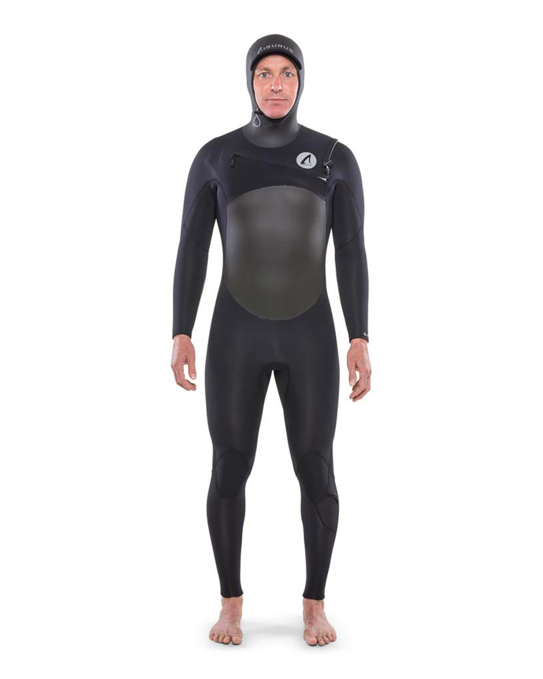 Isurus Men's Ti Alpha 6.5 Hooded Chest Zip Winter Wetsuit