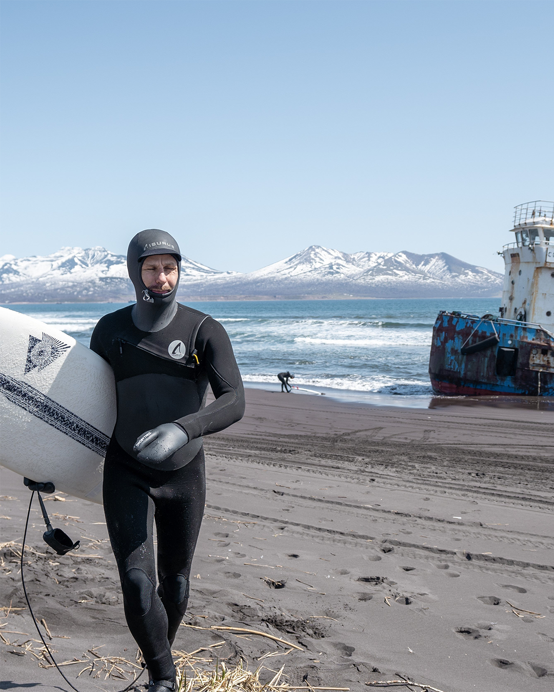 Isurus Men's Ti Alpha 6.5 Hooded Chest Zip Winter Wetsuit