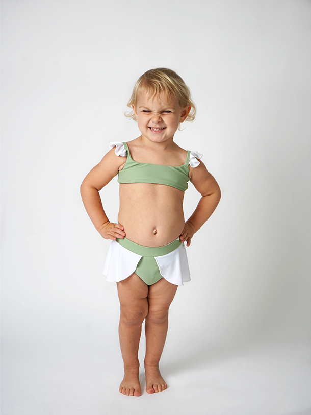 J.S Swim Girl's (2-7) Bella Swim Set - Tiana